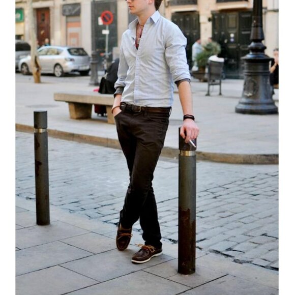 Ermenegildo Zegna Brown Dress Pants - Picture 12 of 14